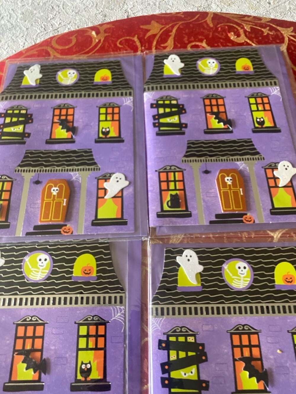 Voila Halloween Greeting Cards and Autumn Fall Greeting Cards Assortment Set